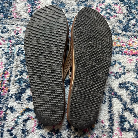 RAINBOW | Flirty Braidy Womens Flip Flops - Picture 6 of 11